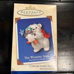 NIB 2002 Hallmark Keepsake Ornament “The Wishing Star” Collector’s Series